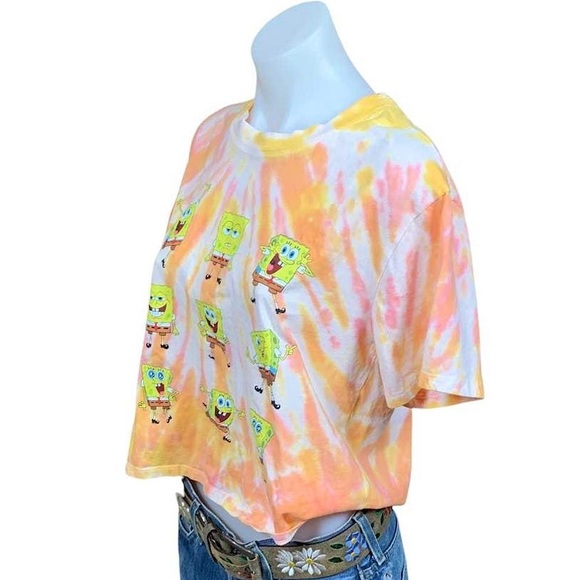 Tie-Dye SpongeBob Tee Shirt - Picture 2 of 5